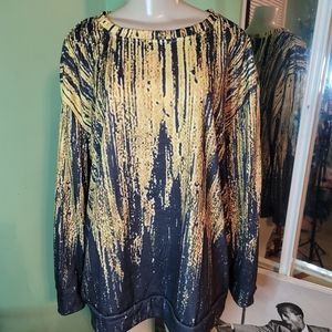 Brand New - Amazon Sweater with  yellow design